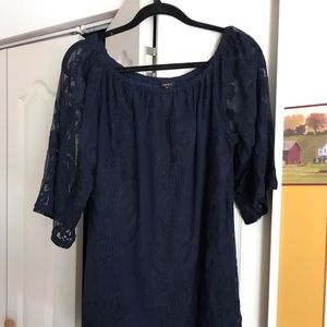 Blue Lace Dress